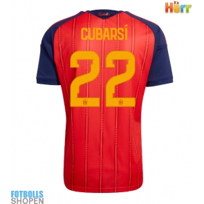 Billiga Spanien Pau Cubarsi #22 Hemmatröja VM 2026 Kortärmad